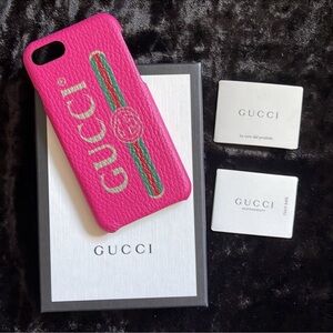 Gucci iPhone 7 / 8 Print Phone Case Authentic